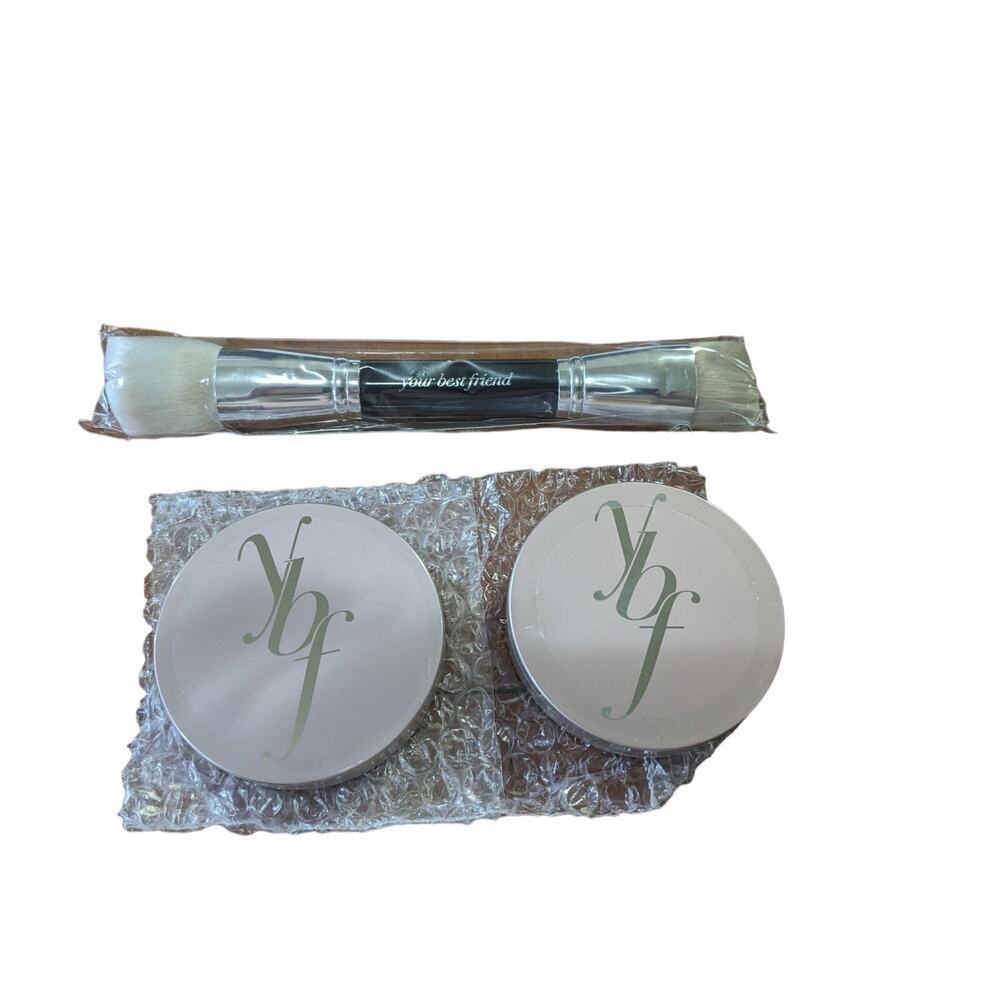 Your Best Friend‎ NWT Transforming Neutralizing Powder Bronzer x2 with Brush
